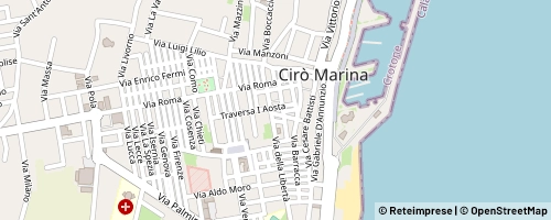 Mappa Cirò Marina