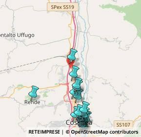 Mappa Cristoforo Colombo, 87036 Quattromiglia CS, Italia (5.6485)