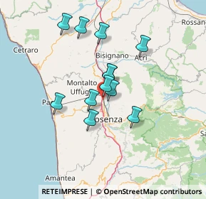 Mappa Cristoforo Colombo, 87036 Quattromiglia CS, Italia (11.98167)