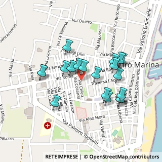 Mappa Complesso residenziale Centro Roma, 88811 Cirò Marina KR, Italia (0.219)
