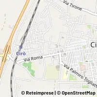 Mapa Cirò Marina