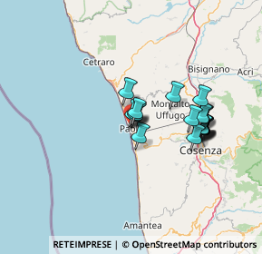 Mappa Via del Telegrafo, 87027 Paola CS, Italia (12.665)