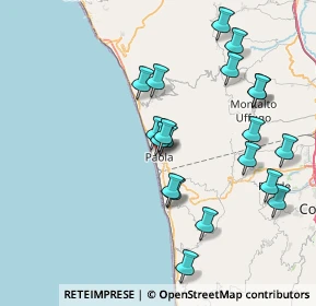 Mappa Via del Telegrafo, 87027 Paola CS, Italia (8.493)