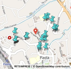 Mappa Via del Telegrafo, 87027 Paola CS, Italia (0.2625)