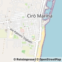 Kort Cirò Marina