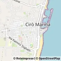 Kort Cirò Marina