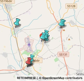 Mappa Via XI Febbraio, 09026 San Sperate CA, Italia (4.06308)