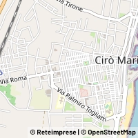 Map Cirò Marina