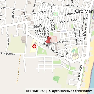 Mappa Via Ragona, 46, 88811 Cirò Marina, Crotone (Calabria)