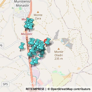 Mappa Loc. Monte Oladri, 09023 Monastir CA, Italia (0.88)