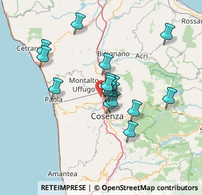 Mappa Ponte Pietro Bucci cubo, 87036 Quattromiglia CS, Italia (12.30063)