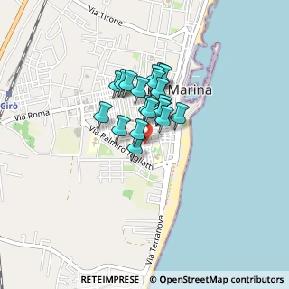 Mappa Via Venezia, 88811 Cirò Marina KR, Italia (0.2915)
