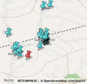 Mappa Via Municipio, 87030 San Vincenzo la costa CS, Italia (0.61923)