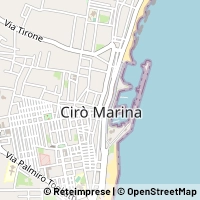 Map Cirò Marina