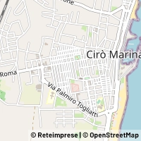 지도 Cirò Marina