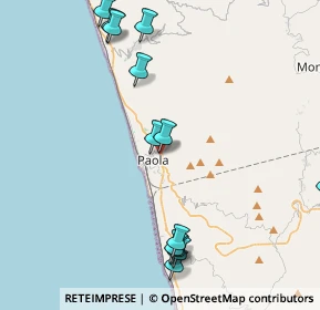 Mappa Saletta, 87027 Paola CS, Italia (5.41692)