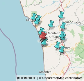 Mappa Saletta, 87027 Paola CS, Italia (10.43882)