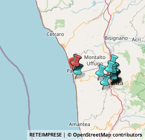 Mappa Via Giardini, 87027 Paola CS, Italia (14.2375)