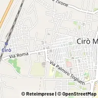 Hartă Cirò Marina