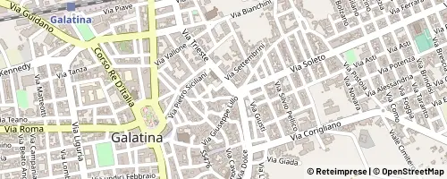Mappa Galatina