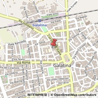 Mappa Via Malta, 6, 73013 Galatina, Lecce (Puglia)