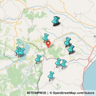Mappa Via Siris, 75029 Valsinni MT, Italia (8.888)