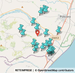 Mappa Contrada Trisaia Torre Cantore, 75026 Rotondella MT, Italia (3.861)