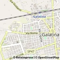 Mapa Galatina