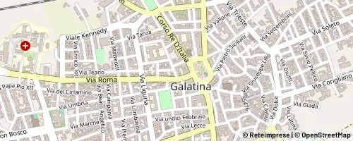 Mappa Galatina