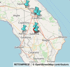 Mappa Via Fratelli Bandiera, 73013 Galatina LE, Italia (26.52833)