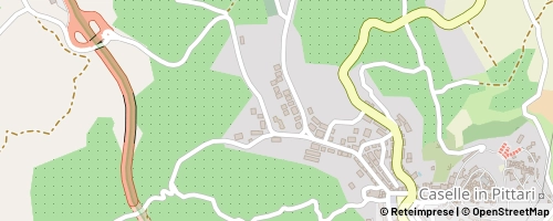 Mappa Caselle in Pittari