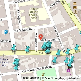 Mappa Via Alessandro Manzoni, 73013 Galatina LE, Italia (0.08182)