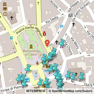 Mappa Piazza Alighieri, 73013 Galatina LE, Italia (0.08)