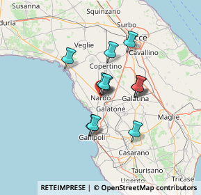 Mappa P.za Armando Diaz, 73048 Nardò LE, Italia (10.54083)