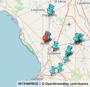 Mappa P.za Armando Diaz, 73048 Nardò LE, Italia (8.2675)