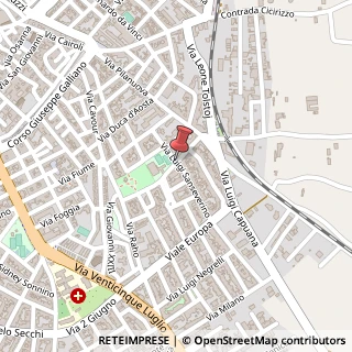 Mappa Via Pietro Giannone, 25, 73048 Nardò, Lecce (Puglia)