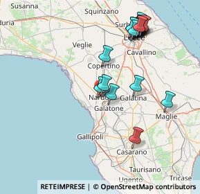 Mappa Via G. Carducci, 73048 Nardò LE, Italia (18.03)