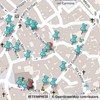 Mappa Via Orazio Congedo, 73013 Galatina LE, Italia (0.088)