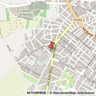 Mappa Via L. Van beethoven, n 21, 73048 Nardò, Lecce (Puglia)