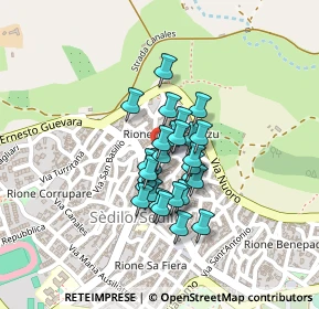 Mappa Piazza di San Giovanni, 09076 Sedilo OR, Italia (0.14286)