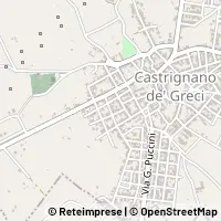 Карта Castrignano de' Greci