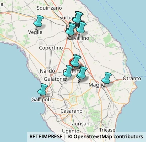 Mappa Via Vittorio Emanuele II, 73013 Galatina LE, Italia (14.10125)