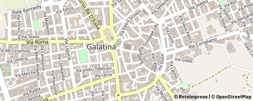 Mappa Galatina