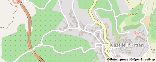 Mappa Caselle in Pittari