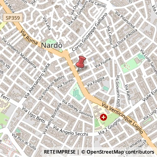 Mappa Via XXV Luglio, 15, 73048 Nardò, Lecce (Puglia)