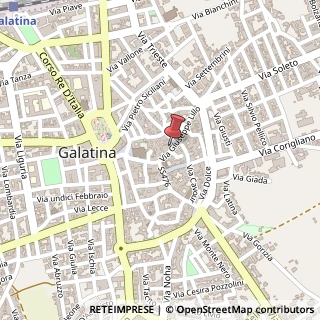 Mappa Via lillo 76/bis, 73013 Galatina, Lecce (Puglia)