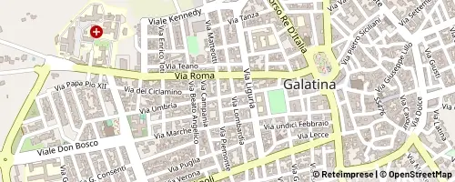 Mappa Galatina