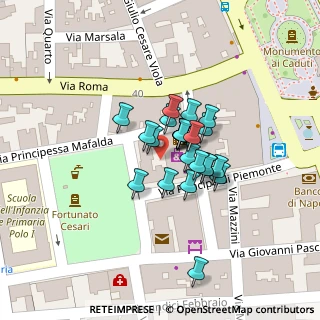 Mappa Piazza Cesari Fortunato, 73013 Galatina LE, Italia (0.0125)