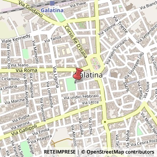 Mappa Piazza Fortunato Cesari, 22, 73013 Galatina, Lecce (Puglia)