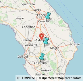 Mappa Via Monte Nero, 73013 Galatina LE, Italia (31.8)